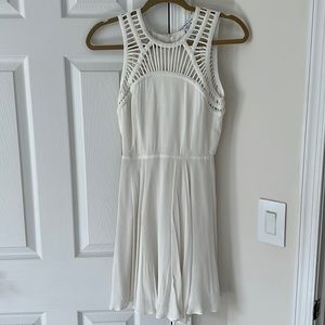 Bar lll XS WHITE DRESS. Worn once